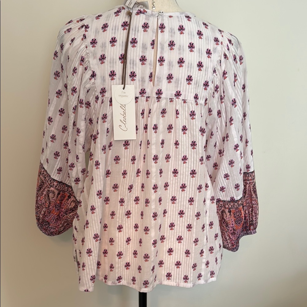 New Cleobella Tawny Blouse, Mahal Floral Print - Picture 5 of 13